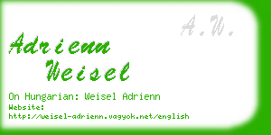 adrienn weisel business card